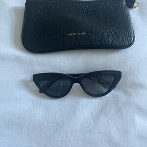 Anine Bing Sedona black sunglasses